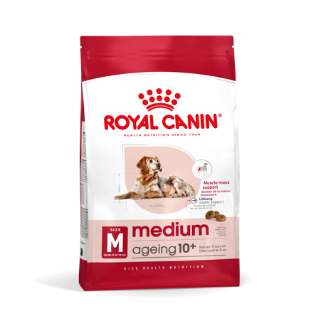 Royal Canin - Medium Ageing 10+ Ageing Tørrfôr for hunder 15 kg - Hund - Hundefôr & hundemat - Tørrfôr for hund - ZOO.no