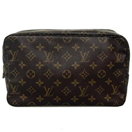 Louis Vuitton Vintage, Pre-owned Canvas louis-vuitton-bags Bruin, Dames, Maat:ONE Size
