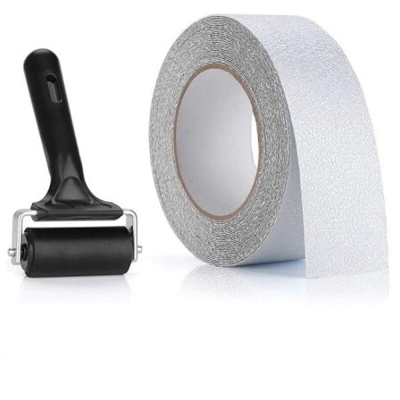 Halkskyddstejp för trappor Transparent 10 x 5 cm