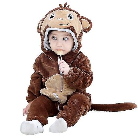 Spædbarn Baby Drenge Piger One Piece Sæt Toddler Tøj Børn Søde Hætte One Piece Påske Dyr Kostumer