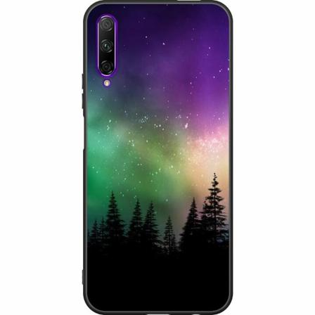 Honor 9x Pro Svart Skal Northern Lights