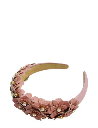 Faye Flower Headband Pink Pink Pipol's Bazaar
