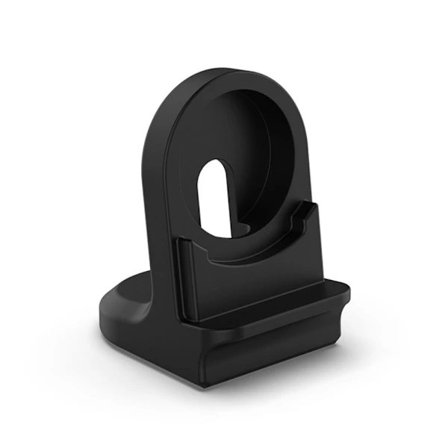 Silikonladdningsställ Laddningshållare SVART svart