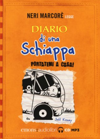 Diario di una schiappa. Portatemi a casa! Letto da Neri Marcorè. Audiolibro. CD Audio formato MP3 Jeff Kinney