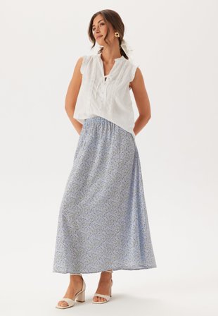 BUBBLEROOM-Maxi Viscose Skirt-XL