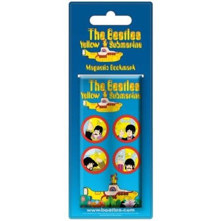 The Beatles Yellow Submarine Porthole Magnetisk Bokmärke One Siz