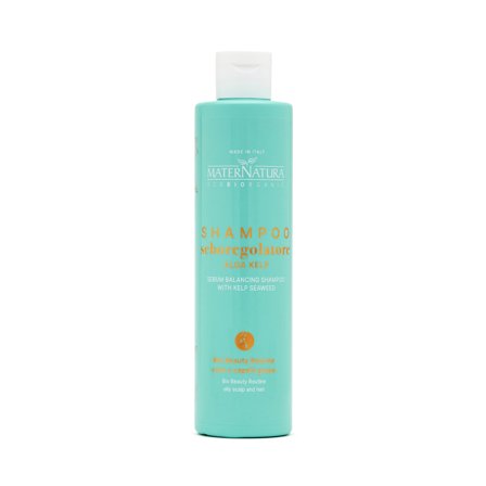 MATERNATURA Shampoo Seboregolatore Alga Kelp 250ml - Purificante
