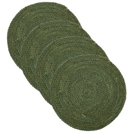 House doctor Circle bordstablett 38 cm, grønn/natur