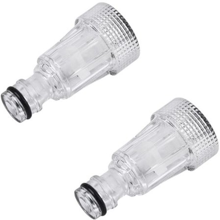 Vandfilter til højtryksrenser, Højtryksrensere Bilrengøringsværktøj Højtryksforbindelse Reservedele 64*32mm 2 stk