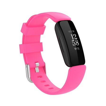 Rosa Rosa kompatibel med Fitbit Inspire 2 Tpe Klokkereim S