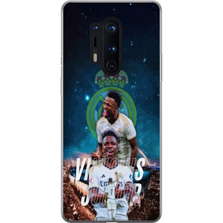 Kompatibelt Mobildeksel til OnePlus 8 Pro Vinicius Junior Real Madrid Brasil ustoppelig kant med eksplosiv fart, teknikk og kreativitet som skaper mål
