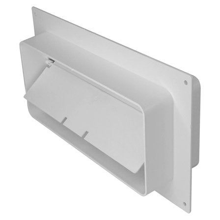 Europlast Flens flatkanal ledd med ventil 220x90mm