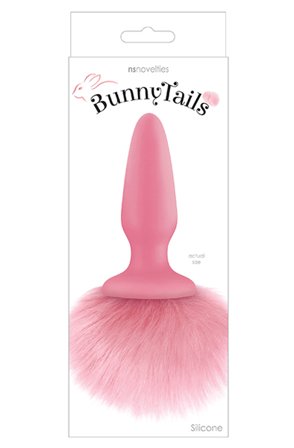 Kjøp NS Novelties Bunny Tails Pink - Analplugg med hale | God pris