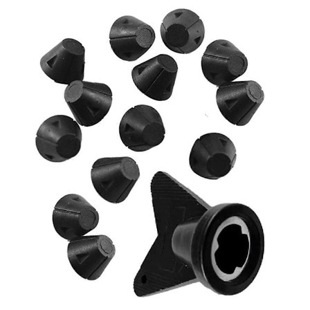 12 KPL Jalkapallokenkien Vaihtonastoja Jalkapallokenkien Nastat 5MM Kierteellä Jalkapallokenkiin 13mm