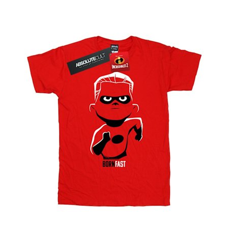 Disney Girls Incredibles 2 Incredible Son Bomull T-shirt 7-8 år