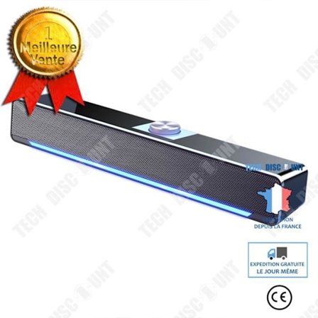 Computer højtaler - TD - Kablet USB - Sort - 3,5 MM - Mindre end 10 W