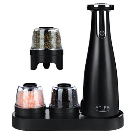 Adler Salt & pepparkvarn - Svart