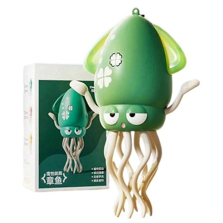 Magic Dancing Octopus Toy Electric Auto-Avoid Octopus Toy Baby Octopus Crawling Toy for Children