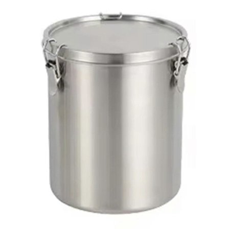 Oppbevaringstank i rustfritt stål, kjøkkenoppbevaringstank, kornlagringstank for frokostblanding - (FMY)