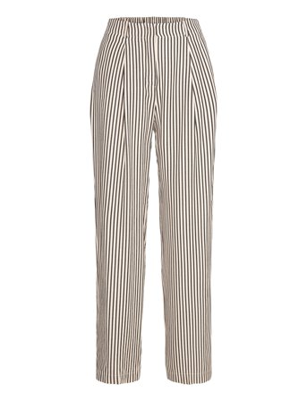 Mango | Texture Striped Trousers | M