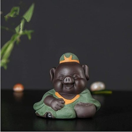 Veistokset Patsaat Koriste-esineet Pienoispatsaat Sika Talo Tarvikkeet Koriste-esine Violetti