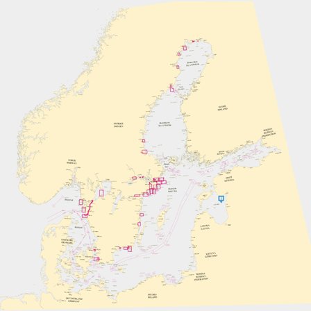 Carta especial Sjöfartsverket 1133 Aggarösundet - Hjulstafjärden (Edição 2024 - não é a edição mais recente)