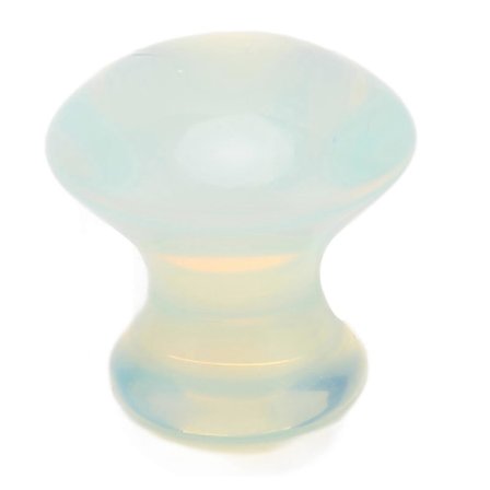 Gua Sha Massageværktøj Svampeformet Opal Skrabesten til Ansigt Ryg Hænder og Fødder