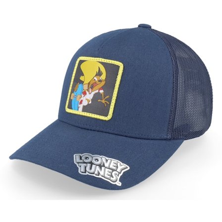 Looney Tunes - Blau Trucker Cap - Speedy Gonzales Skateboard Navy Trucker @ Hatstore