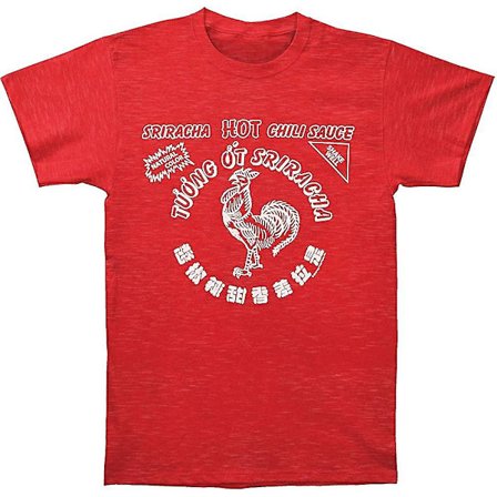 Sriracha-flaska Label T-shirt