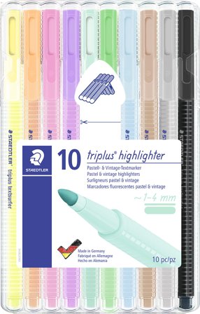 Staedtler Tekstmarker STAEDTLER Triplus P+V (10)