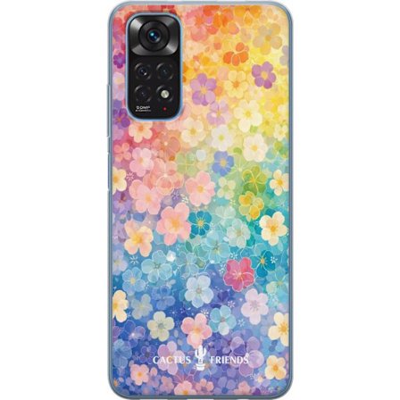 Yhteensopiva Puhelinkuori Xiaomi Xiaomi Redmi Note 11S Cactus and Friends – RainbowBloom