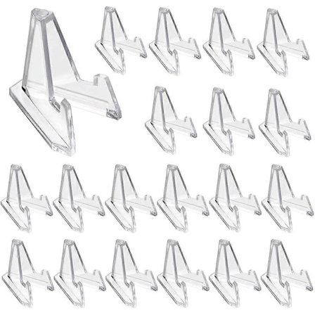 20 stk. Møntstativer Display Stativer Mønt Stativer Medalje Badge Samling Mønt Hylde Akryl Telefonholder 2