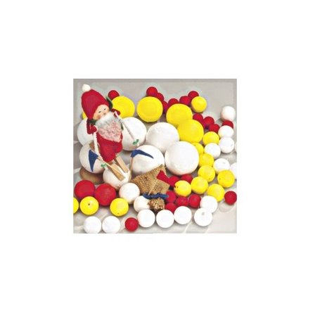 Papperskulor 50mm gul 25/fp - Lyreco - Skola och förskola - Hobbymaterial - Papperskulor