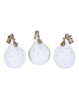 Hönor Glamour 3-pack Vit - Påsk - Nääsgränsgården