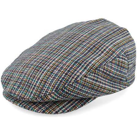 Brixton - Multi flatcap Czapka Z Daszkiem - Hooligan Multi Plaid Snap Cap @ Hatstore