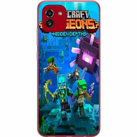 Samsung Galaxy A03 Skal / Mobilskal - Minecraft