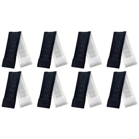 8 st T-shirt-ärmhållare Fotbollssleeve Scrunchies med krok och omslutningshållare för sporta aktiviteter