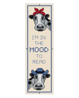 Kirjontapakkaus Kirjanmerkki Mood