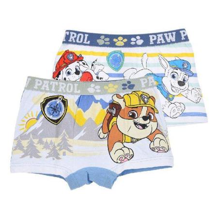 2-pack Boxerkalsonger Paw Patrol Vita White 4/5 År 104-110 Cm