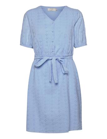 Crangli Dress - Zally Fit Blue Cream