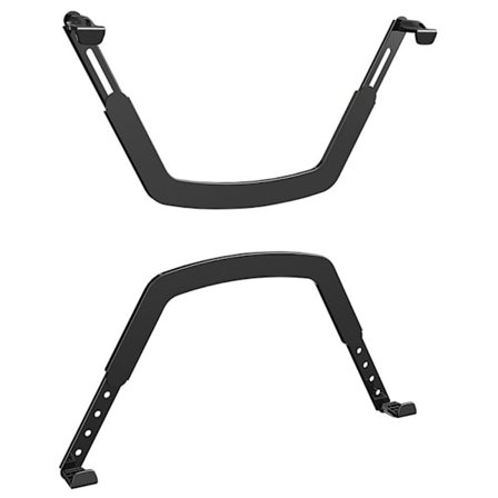 Icke-VESA Adapter Kit för 17-27 tums PC-skärmar utan monteringshål på baksidan [Befintligt skärmarmsfäste måste ha en monteringsmodell på 75x75mm]