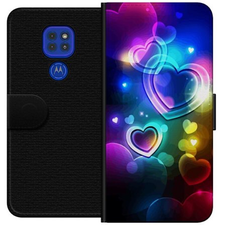 Yhteensopiva Lompakkokotelo Motorola Motorola Moto G9 Play NeonRakkaus