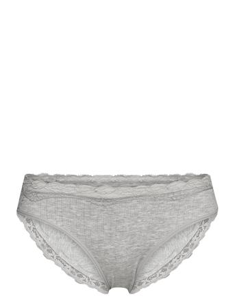 Brief Bliss Bikini Reg High L Trosa Brief Tanga Grå Lindex
