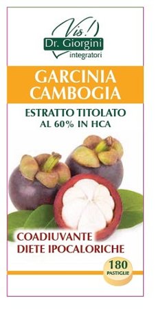Garcinia Cambogia Estratto Titolato 180 Pastiglie