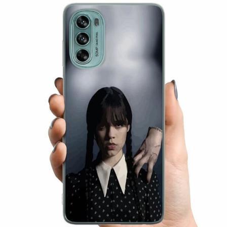 Motorola Moto G62 5g Tpu Mobilskal Wednesday Addams