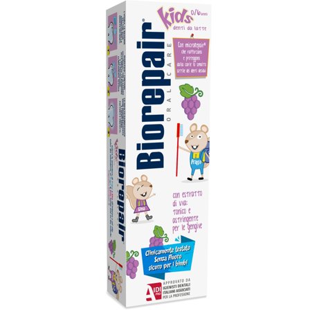 Biorepair Kids Dentifricio Uva 0-6 Anni 50ml