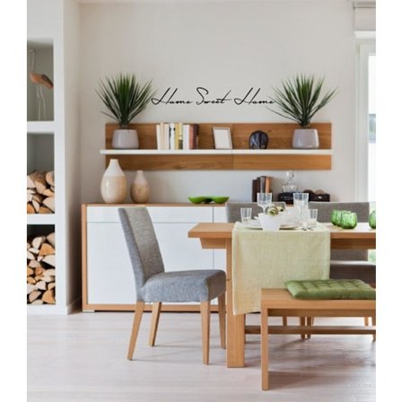 Home Sweet Home Självhäftande Väggord Väggtext