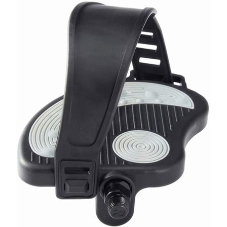 1/2 tommer motionscykelpedaler med stropper til træning