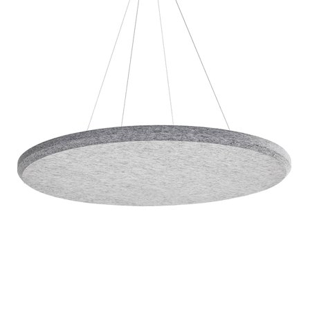 Akustický panel SATELLITE, stropní, Ø 1170 mm, šedá