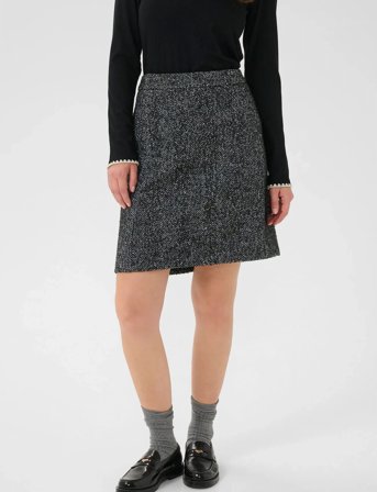 Cream Crolina Skirt - Grey - 44